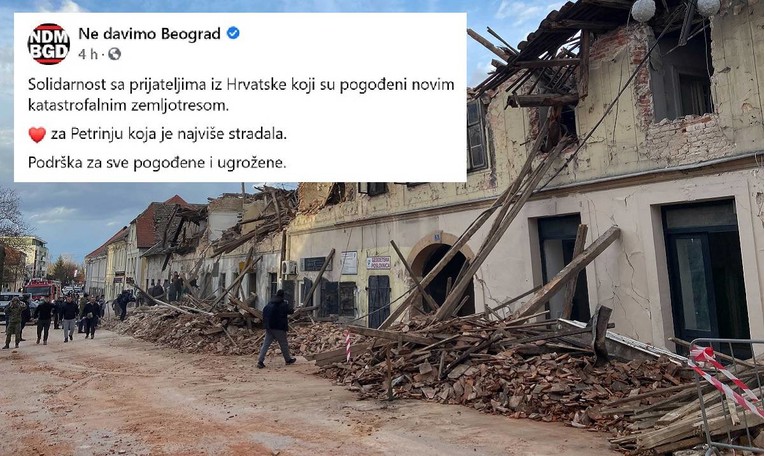 Iz Beograda stižu poruke podrške: "Strašno. Solidarni smo s vama, prijatelji"