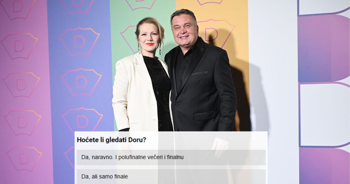 ANKETA Hoćete li gledati Doru?