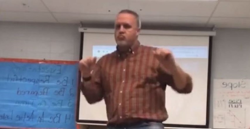 Učitelj zaplesao u razredu, učenici to snimili i video je postao hit