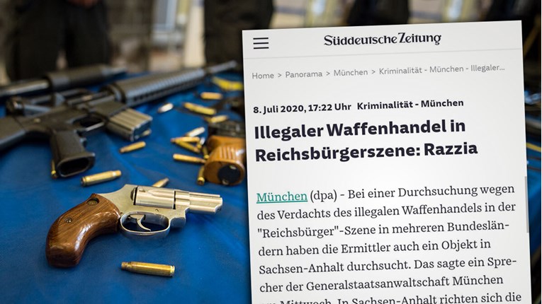 Njemačka policija traži oružje iz Hrvatske, prodano je neonacistima