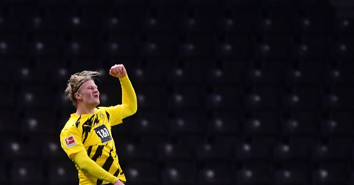 HERTHA - BORUSSIA 2:5 Haland zabio hat-trick za 15 minuta