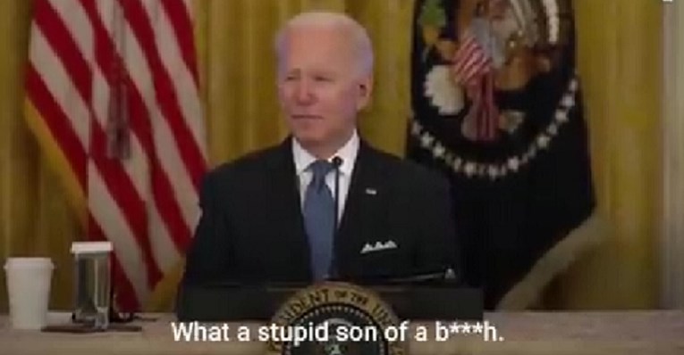 VIDEO Biden opsovao novinara Fox Newsa