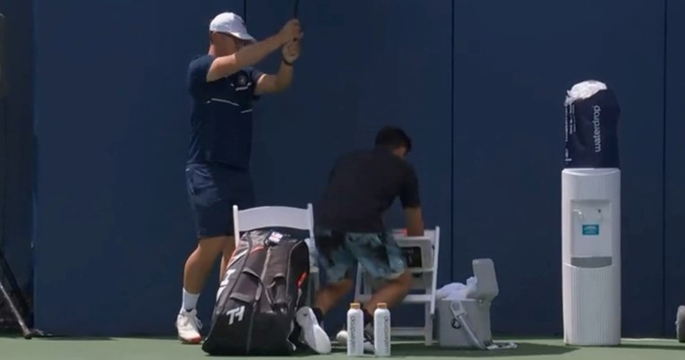 VIDEO Usred meča srušio se 90. tenisač svijeta