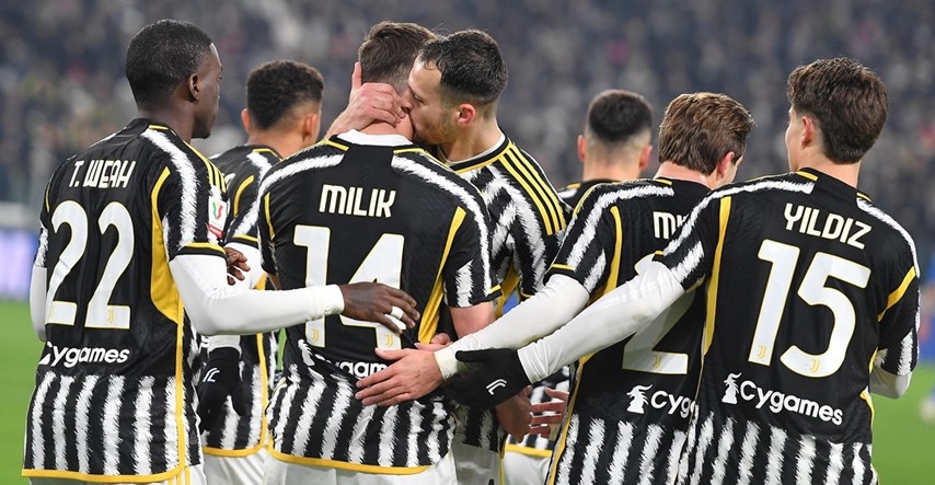Juventus bez problema do polufinala kupa