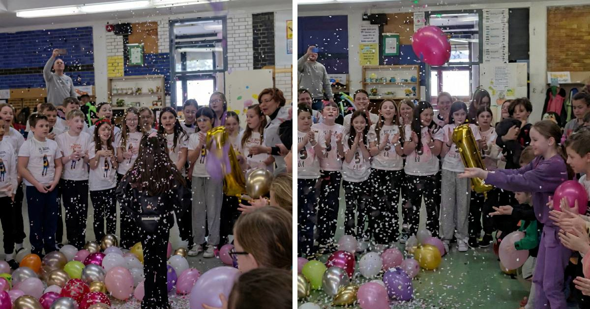 VIDEO Nikol Kutnjak se vratila u školu, prijatelji joj priredili doček za pamćenje