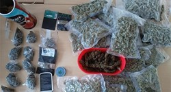 Policija trojici muškaraca u Virovitici oduzela oko 4.5 kila marihuane
