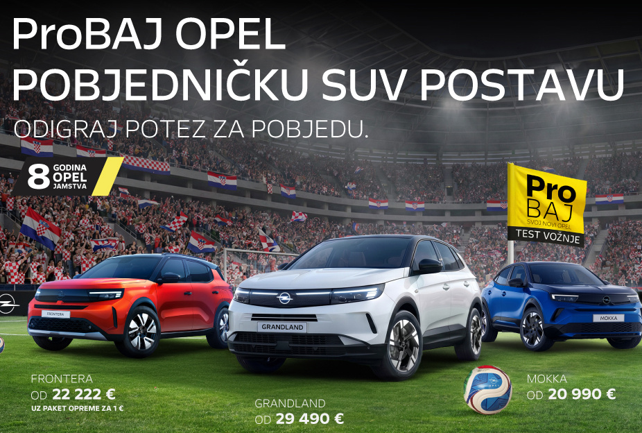 Opel u formi za svjetsko prvenstvo: ProBAJ momčad za pobjedu