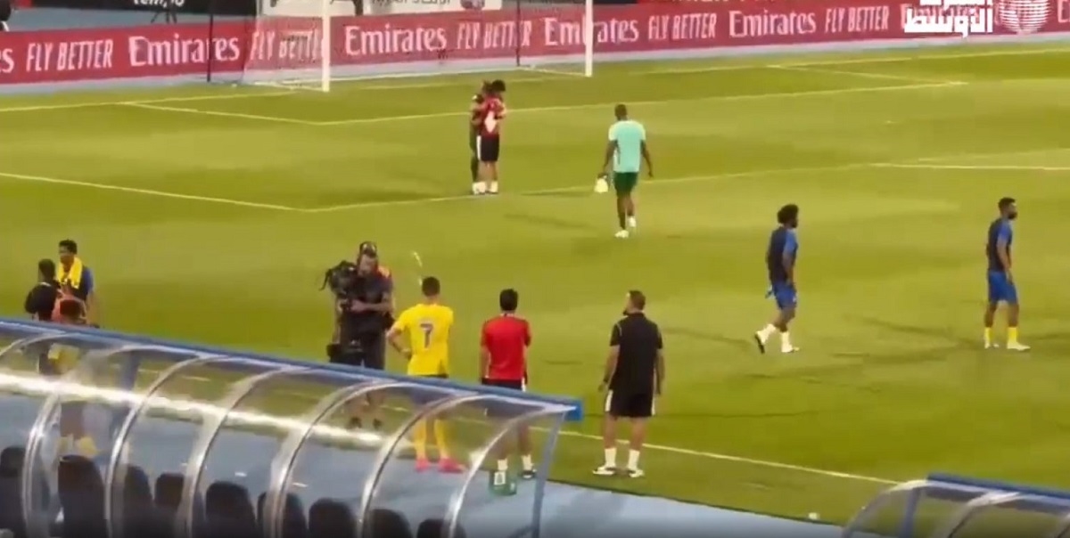 Ronaldo podivljao nakon poništene golčine. Napao je snimatelja