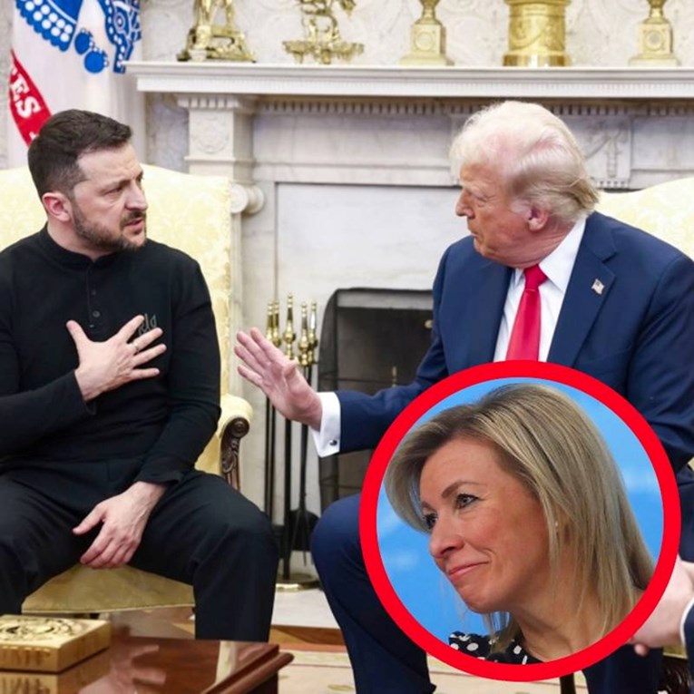 Zaharova: Pravo je čudo što su se Trump i Vance suzdržali da ne udare gada Zelenskog