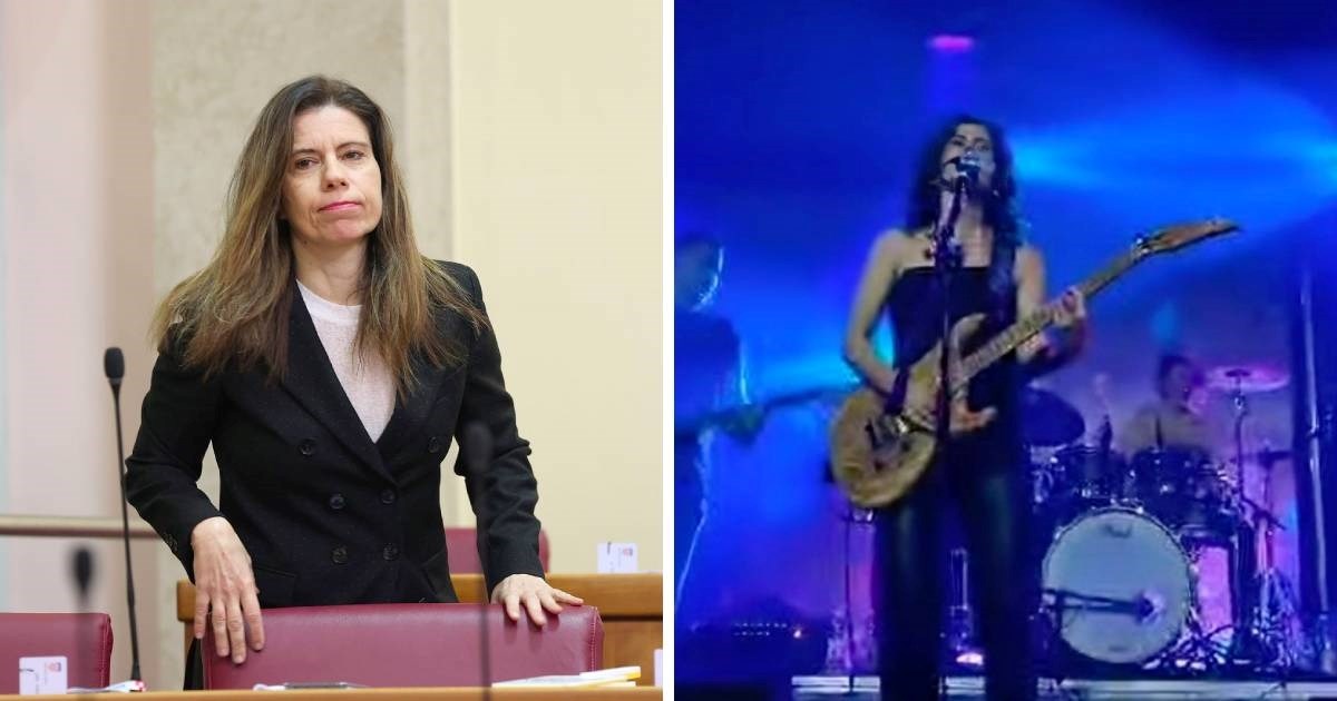 VIDEO Katarina Peović pjevala i svirala gitaru na koncertu Alena Vitasovića u Zagrebu