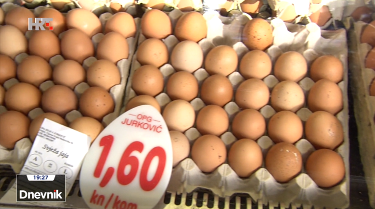 Jaja skuplja 50%, a očekuje se i daljnji porast cijene