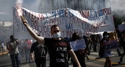 Niz štrajkova u Grčkoj, tisuće prosvjeduju protiv novog zakona o radu