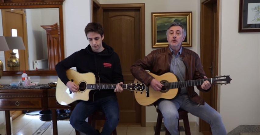 Škoro i sin obradili stari hit Miladina Šobića: Pjevamo za sve oboljele od korone...
