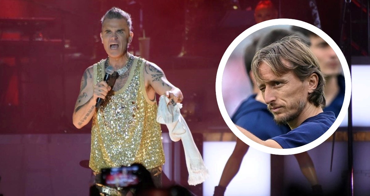 Robbie Williams u Puli: Ja obožavam Luku Modrića