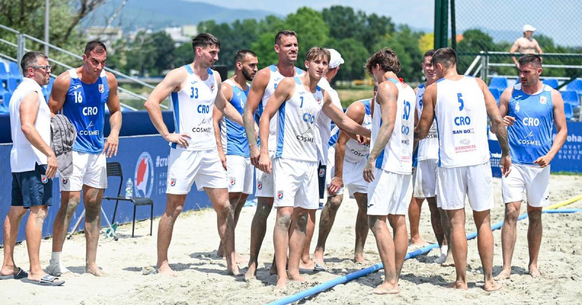 Hrvatske rukometašice i rukometaši na pijesku pobjedama otvorili SP u Zagrebu