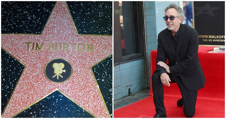 Tim Burton dobio zvijezdu na Stazi slavnih, pojavile se i holivudske face 