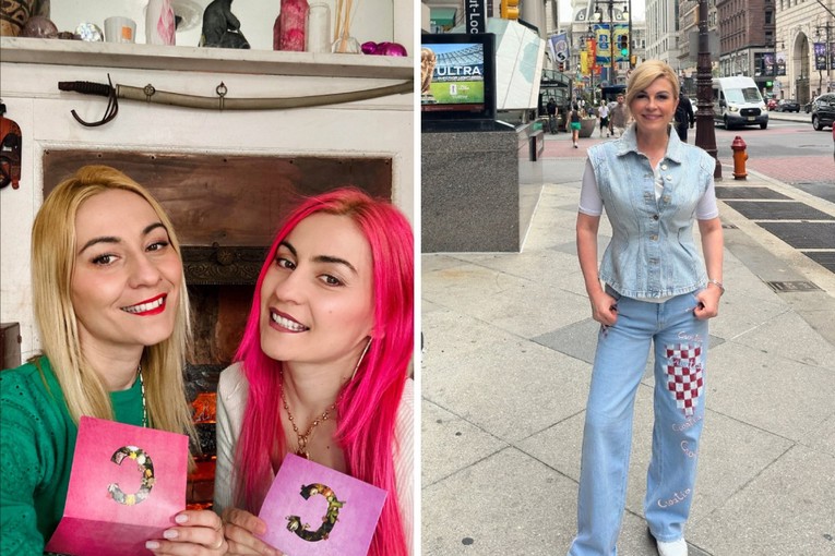 Kolinda nosila traperice Hrvatica iz New Yorka: "Od šoka nismo mogle vjerovati"