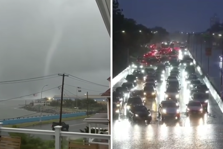 VIDEO Dva tornada pogodila New York