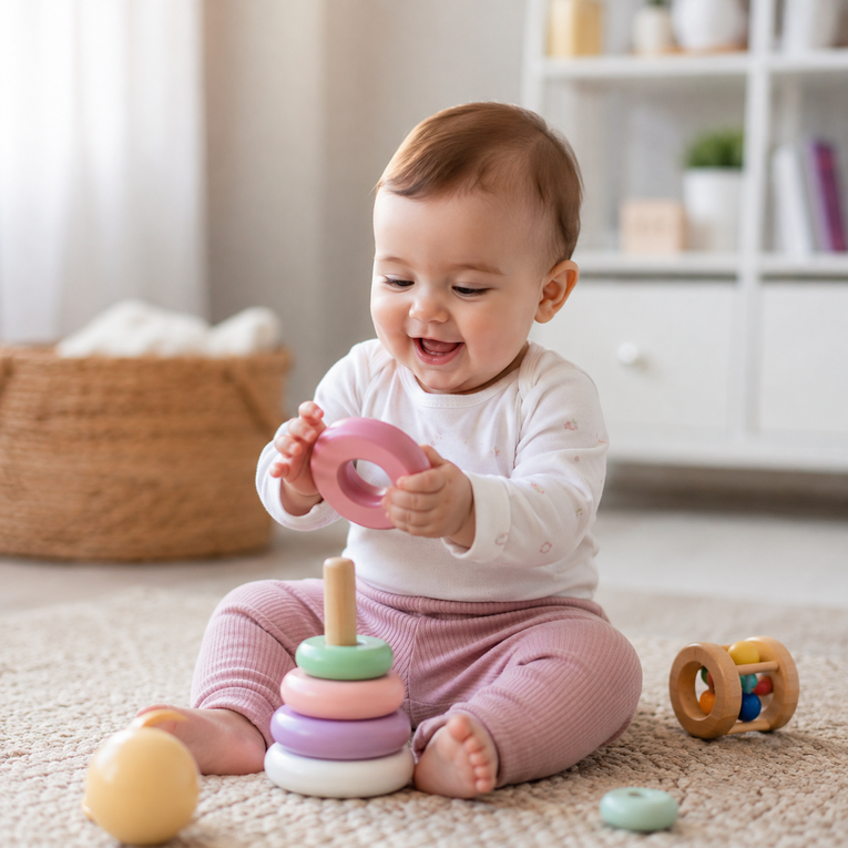 Kada bebe počinju sjediti i treba li ih roditelj posjedati?