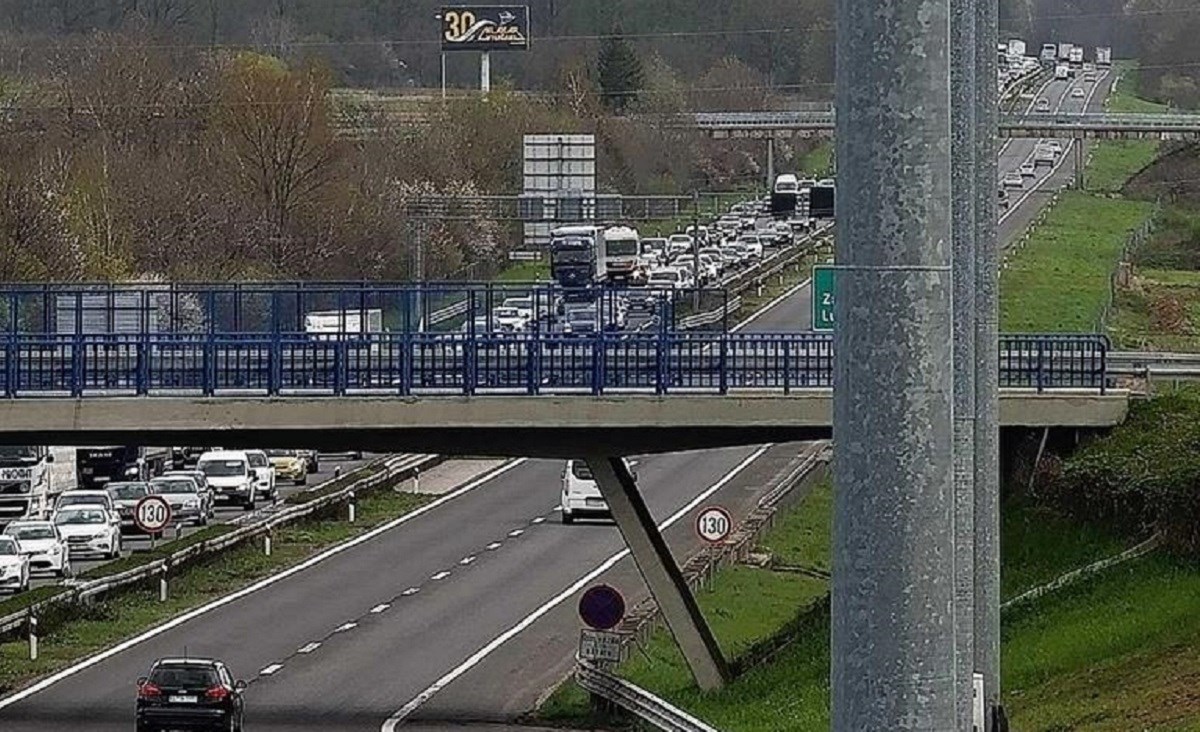 Prometna nesreća na A1. Stvorila se poveća kolona, sve stajalo