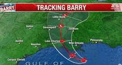 Uragan Barry približio se obali Louisiane