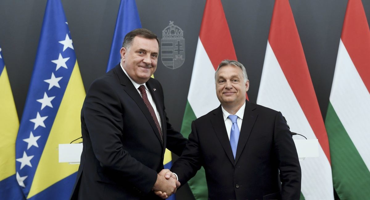Orban je danas opet nazvao Dodika predsjednikom RS-a