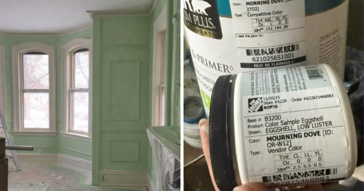 Renovirala dom pa prekasno shvatila grešku na kanti boje