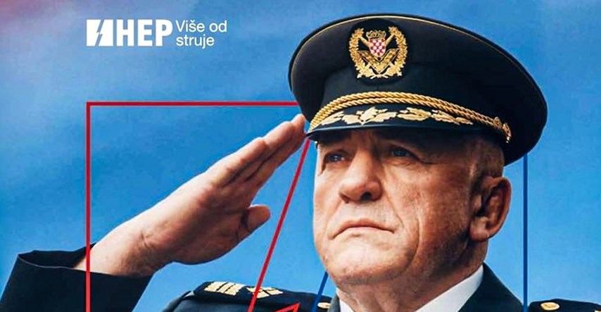 General Josip Lucić pozira u uniformi u HEP-ovu spotu. MORH: Nije tražio odobrenje