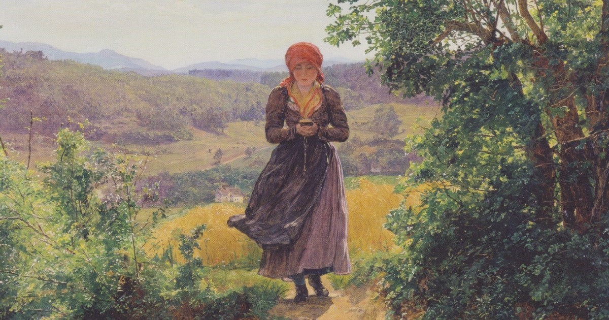 Slika iz 19. stoljeća zbunila ljude: "Drži li ona iPhone?"