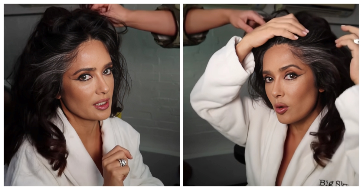 Salma Hayek (57) pokazala trik pomoću kojeg prekriva sijede pa oduševila fanove