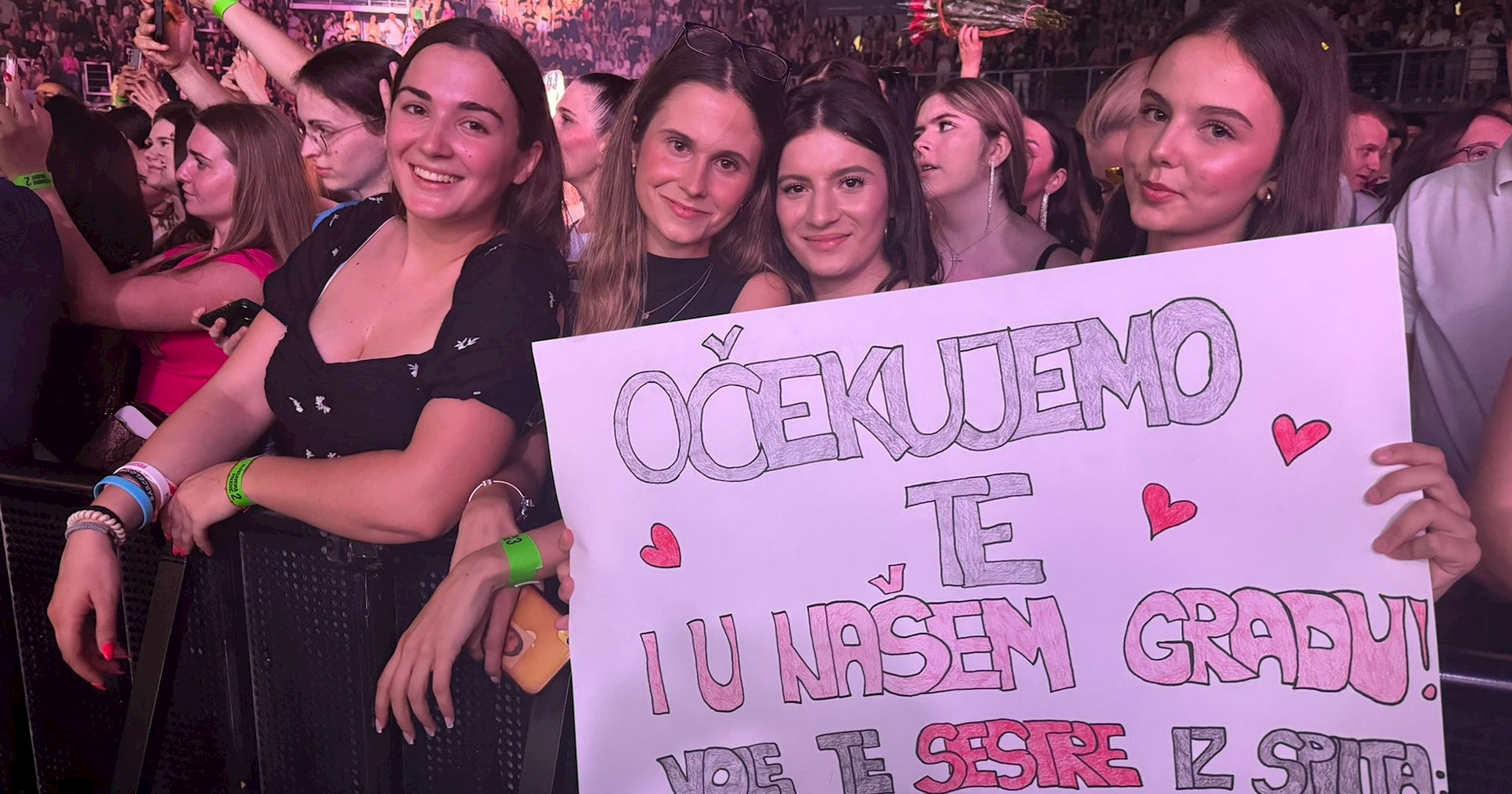 Prijović u Zadru dočekala poruka - iz Splita. Pogledajte što su joj poručili