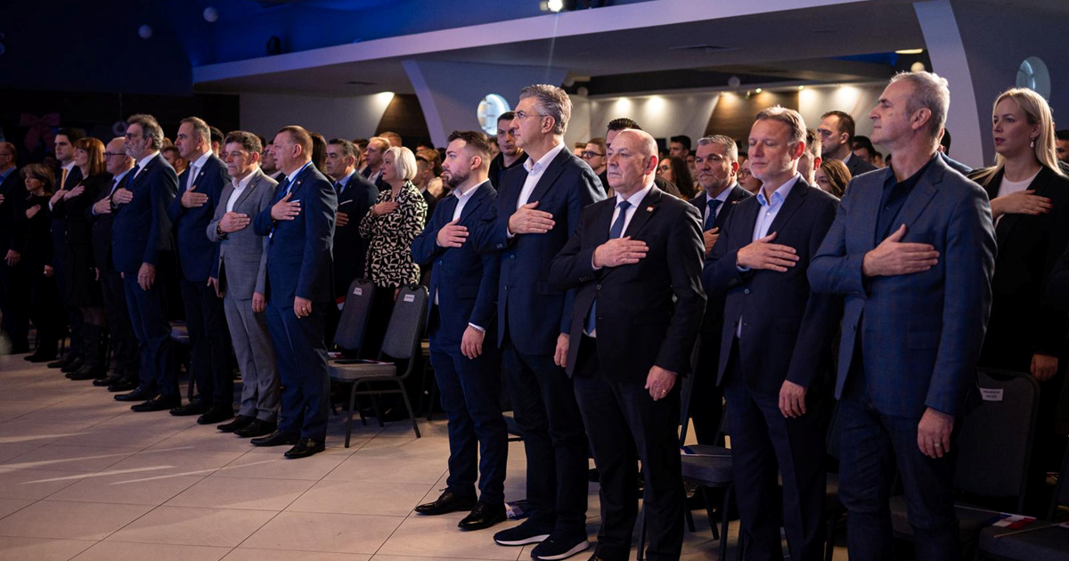 Novi šef Mladeži HDZ-a: Mi mladi nismo sami. Iza nas stoje Vlada i Plenković