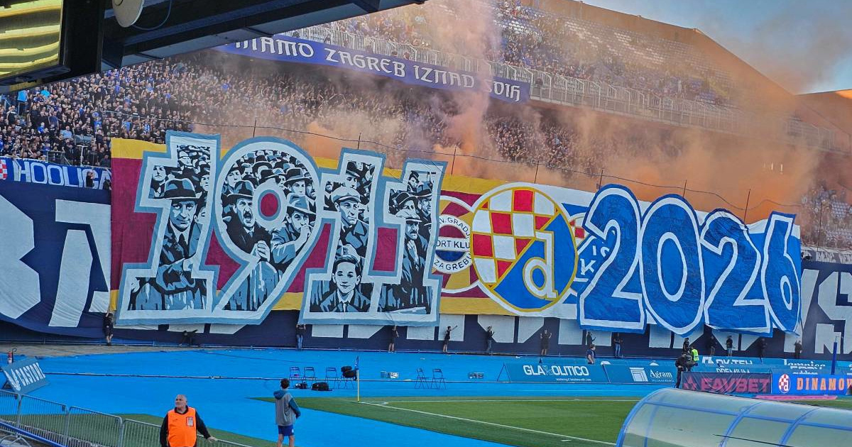 FOTO Bad Blue Boysi podigli ogromnu koreografiju na Sjeveru