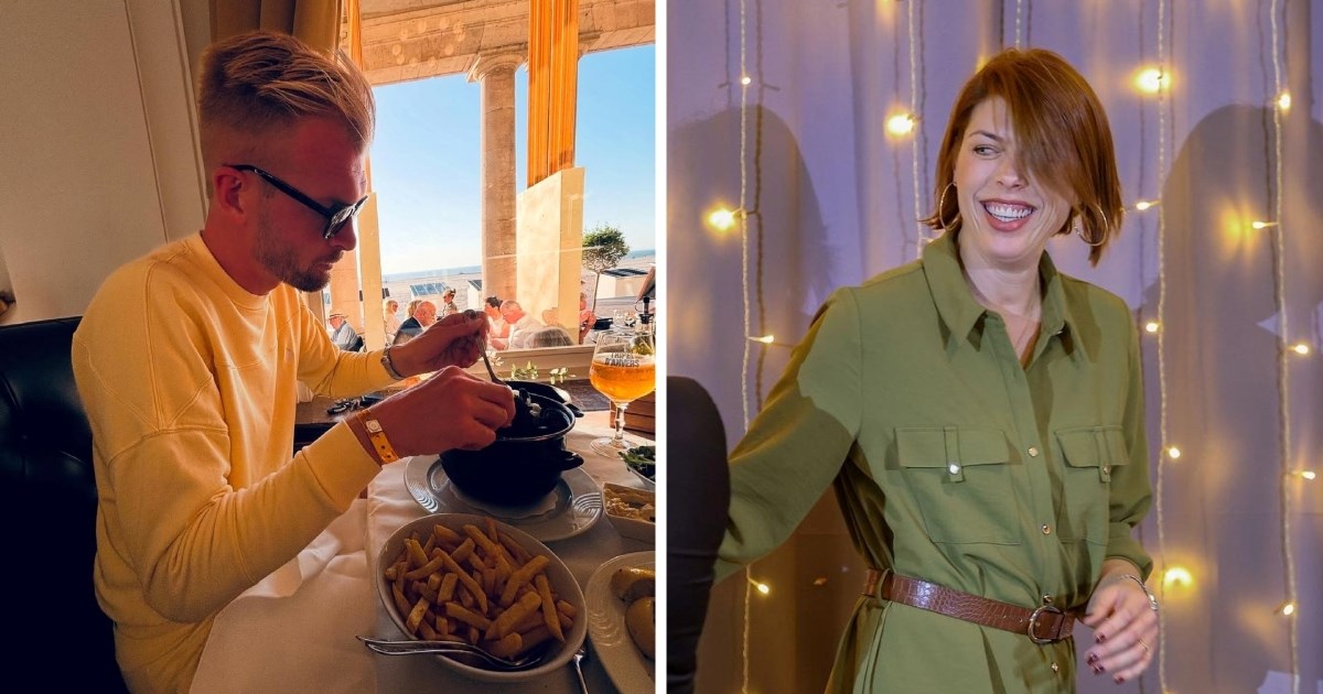 Ruben Van Gucht pozirao s prstenom na ruci. Blanka je svoj skinula