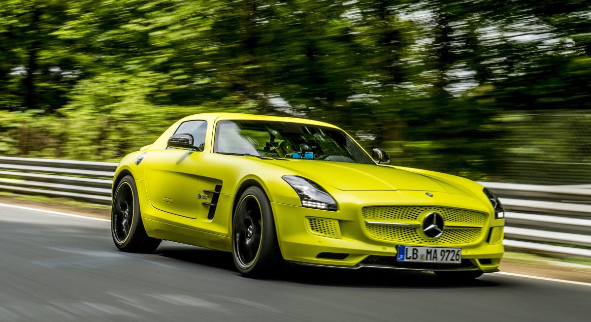 Mercedes SLS Electric Drive je pionir EQ modela. Tako tih nije imao prolaz kod kupaca