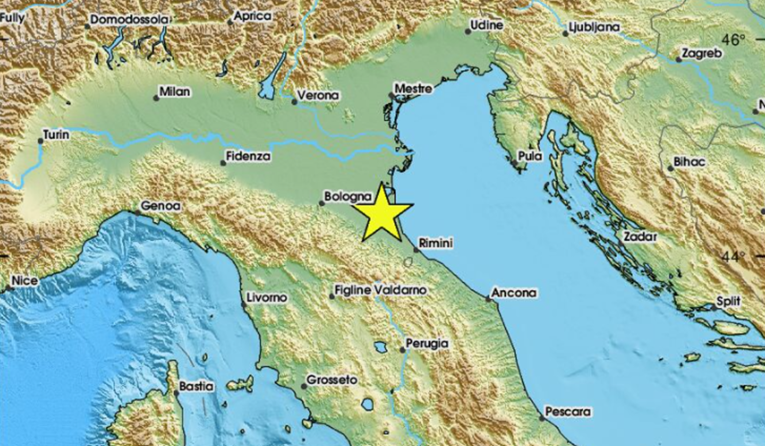 Potres na sjeveru Italije. Osjetio se i u Hrvatskoj