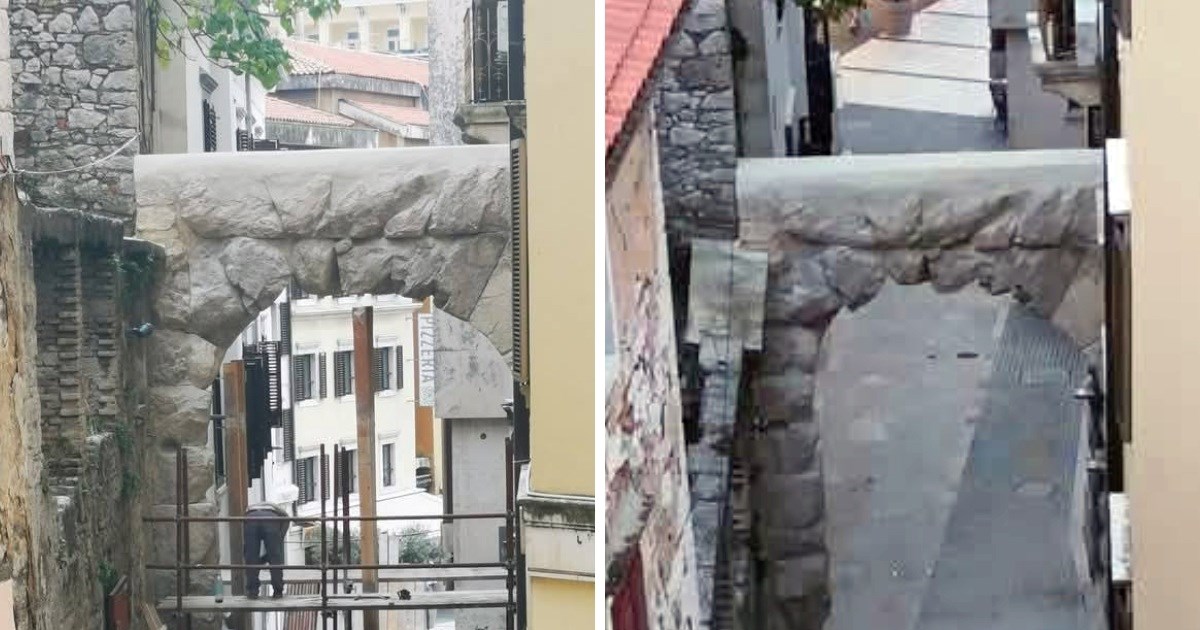 Ovako nakon obnove izgleda Rimski luk u Rijeci. Ministrica: Sve je po pravilima