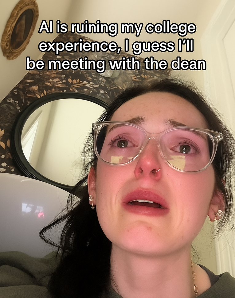 Profesor joj dao nulu jer je mislio da je esej pisao AI, ona se rasplakala