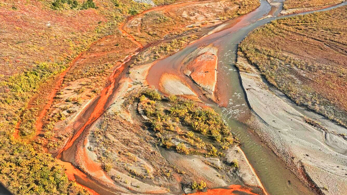 FOTO Rijeke na Aljasci postaju narančaste zbog otapanja permafrosta