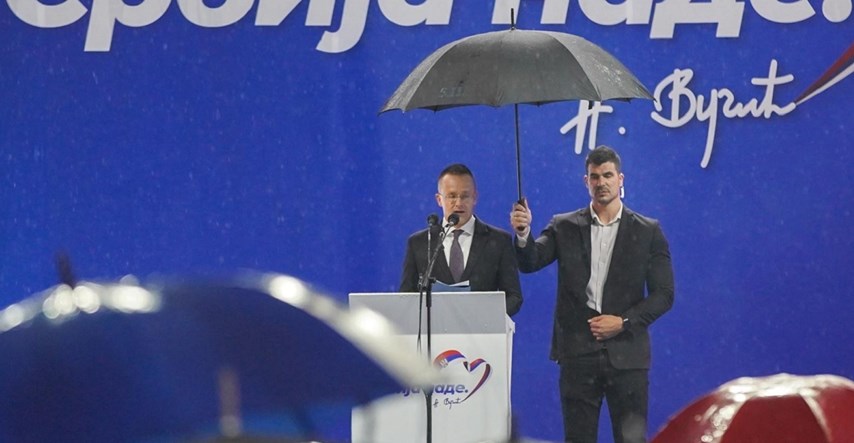 Dodik i mađarski ministar na Vučićevom skupu: "Srbija ima sjajnog predsjednika"