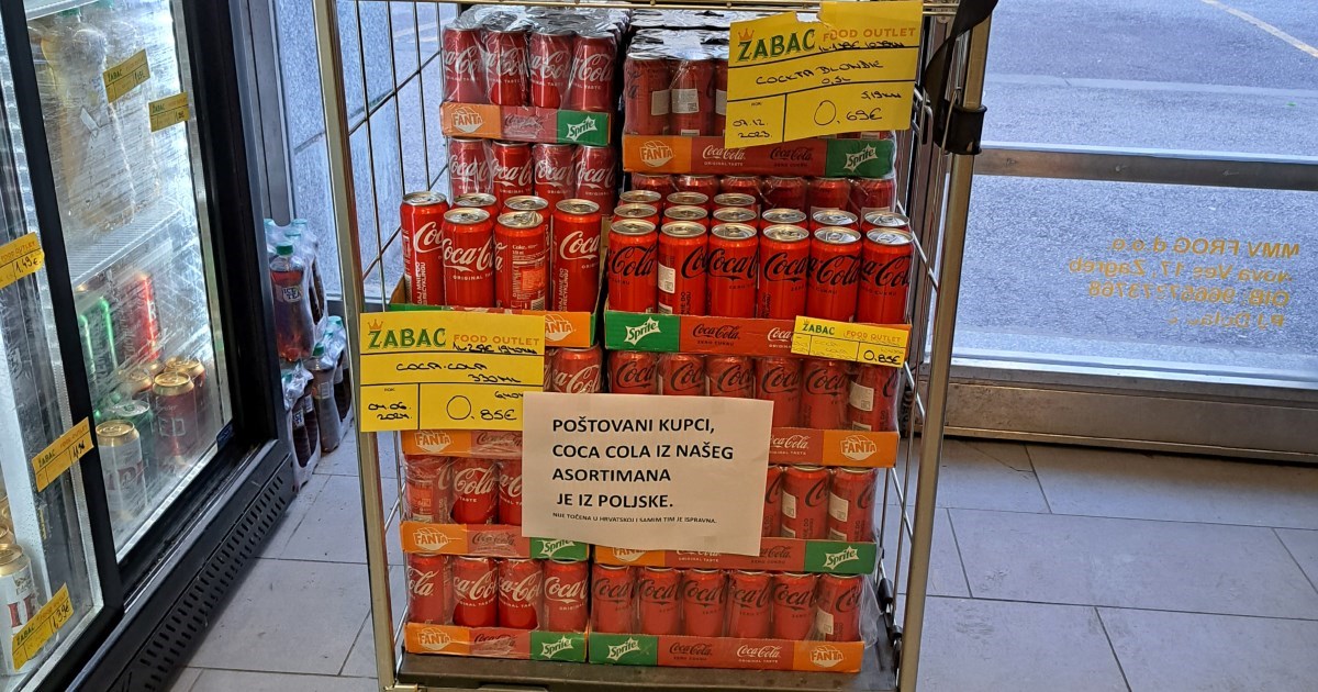 Pogledajte natpis koji je osvanuo na Coca-Colinoj polici u Žapcu