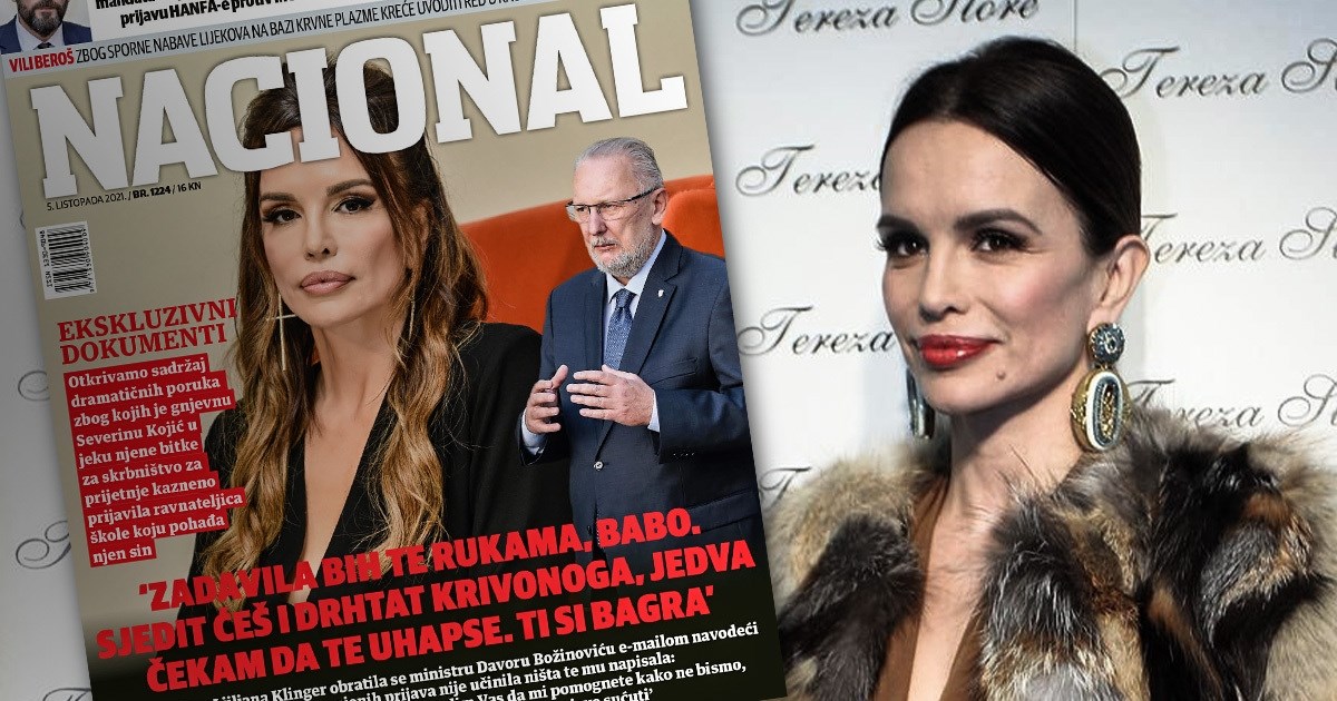 Nacional: Severina pisala ravnateljici škole da će je zadaviti