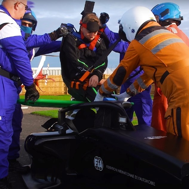 VIDEO Ovako se spašavaju F1 piloti nakon nesreće