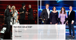 ANKETA Koji show vam je bolji - The Voice ili Superstar?
