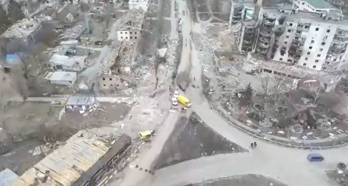 Ovo je snimka razorene Borodjanke iz zraka: "Ovo su htjeli napraviti cijeloj zemlji"