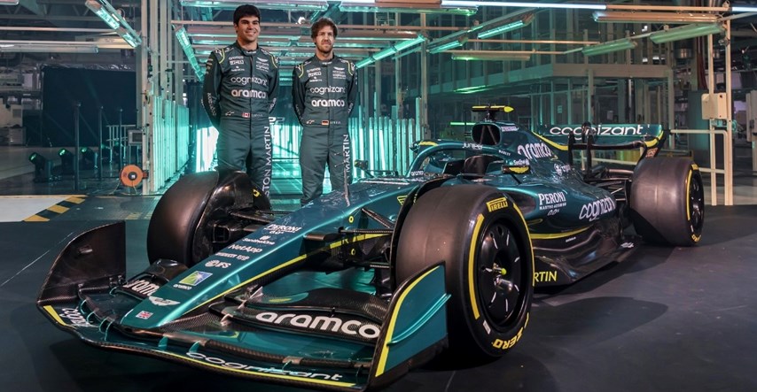FOTO Aston Martin predstavio novi bolid Formule 1