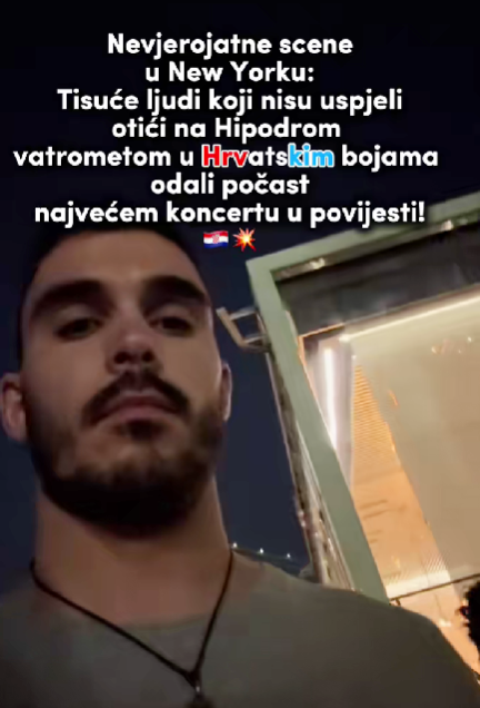 Pop s TikToka pokazao vatromet u New Yorku, našalio se: "Počast najvećem koncertu"