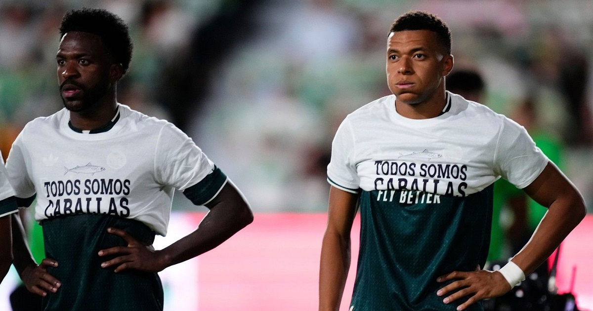 VIDEO Skandal u Realu: Mbappe i Vini odbili nositi majice protiv invazije migranata