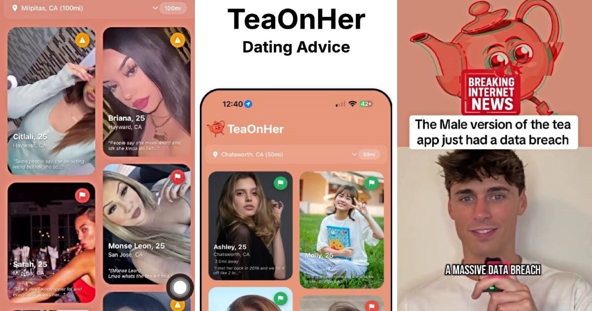 Muškarci su napravili svoju Tea App. Procurili njihovi podaci u samo nekoliko dana
