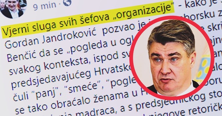 Milanović napao Jandrokovića: Nije se tako razgovaralo sa ženama u saboru od madraca